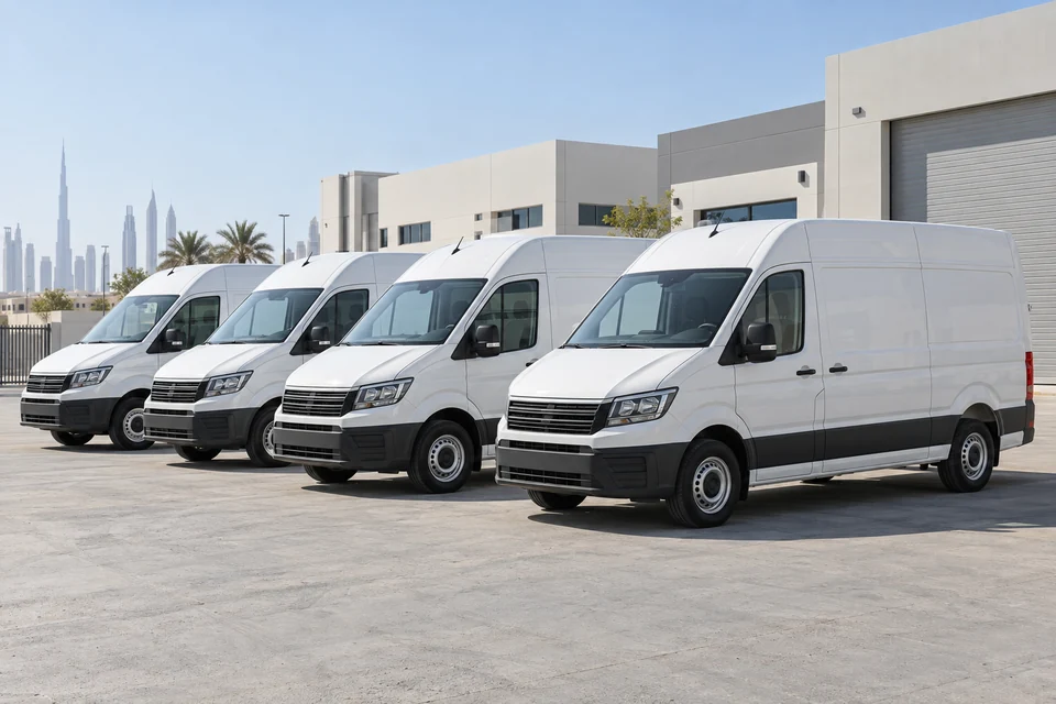 Monthly vehicle rental — illustrative service scene