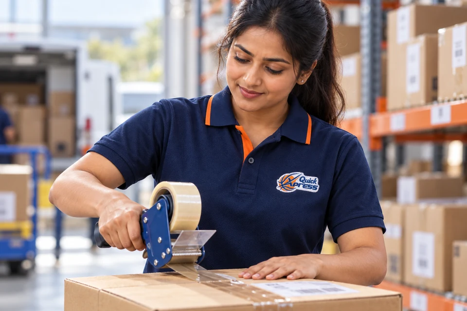 Order management & delivery — illustrative service scene